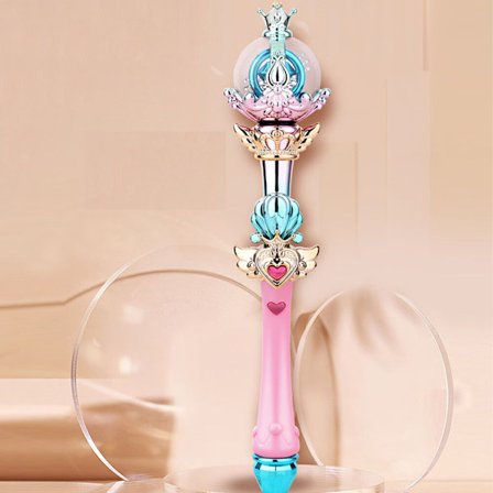 Kevyt, musiikki, tähtitaivas taikasauva, valoa lähettävä keiju sauva