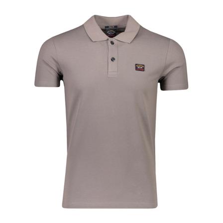 Paul & Shark, Polo Bruin, Heren, Maat:M,Katoen