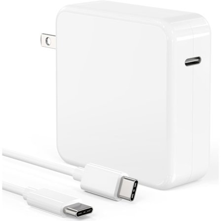 Mac Book Pro -laturi 100 W USB C -laturi virtalähde MacBook Pro 16 15 14 13 tuuman, MacBook Air 13 tuuman, iPad Pro 2021/2020/2019/2018 -laitteille, 