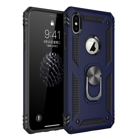 Bofink Combat iPhone Xs Max etui - Blå