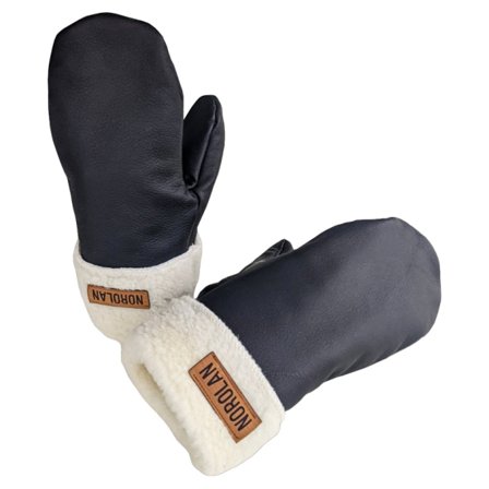 Norolan Moose Leather Ice Fishing Mittens - 11