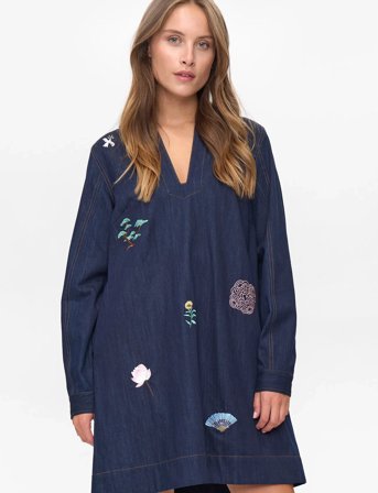 Nümph Nuchiku Dress - Blue - 38