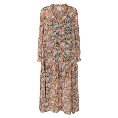 Liberté Shirley Long Kjole Orange, Dame, Størrelse: XS