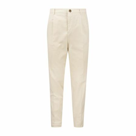 Brunello Cucinelli - Kostymbyxor - Beige - Dam - Storlek: 3xl, Dam, Storlek: 3XL