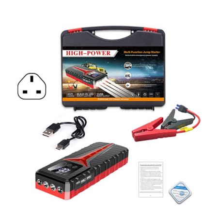 Car Jump Starter Monipuoliset Auto Power Bank 8000A Akkulaturit Road Trips
