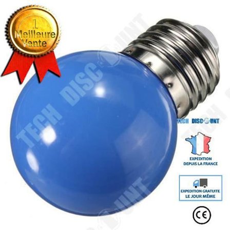 Ampoule LED E27 - TD - 3W 2835 - Blå Globe - 160 Lm - Lång Varaktighet - Inomhus