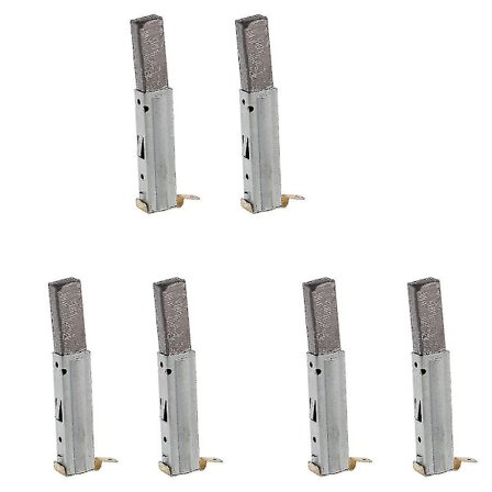 6 st Universal Dammsugare Motor Kolborste För Baiyun Industriell Dammsugare Tillbehör-AL