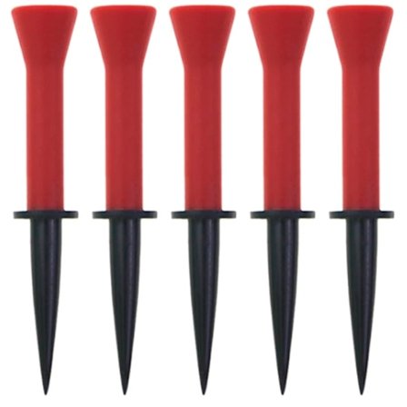 Gummitees fleksible 76 mm 10-pak