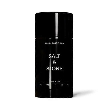 Salt # Stone Unisex Black Oud Extra_Strength Aluminiumfri Deodorant # Svart 1st