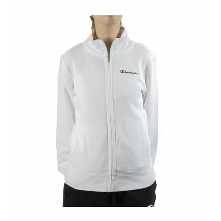 Champion, Signature zipped sweatshirt Wit, Dames, Maat:S