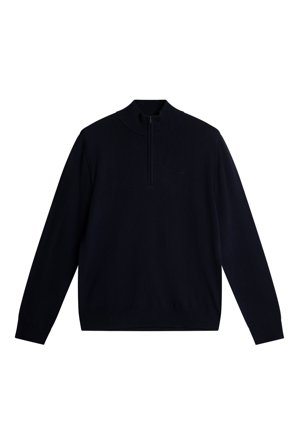 J.Lindeberg - Kiyan Merino Quarter Zip - Blue - Mann - XL