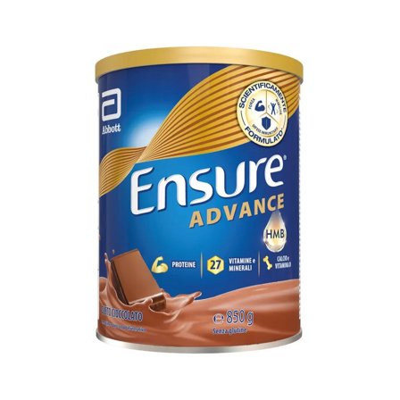 Ensure Advance Integratore Proteico Cioccolato 850g - Nutrizione