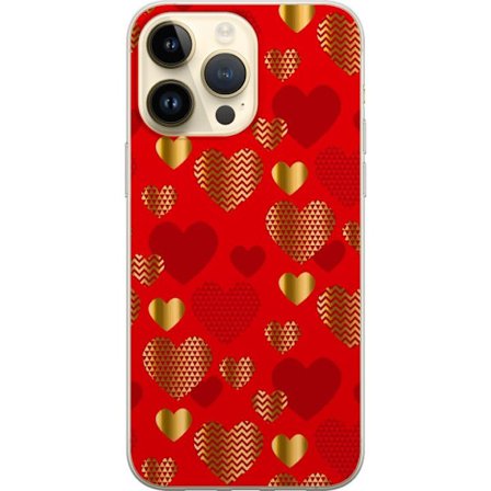 Yhteensopiva Puhelinkuori Apple Apple iPhone 14 Pro Max GoldenHearts