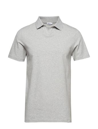 M. Lycra Polo T-Shirt Polos Short-sleeved Grå Filippa K