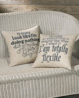 Broderikit Kudde - Totally flexible - Permin