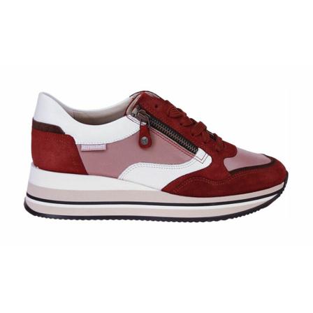 Mephisto, Olympia Sneakers Rood, Dames, Maat:40 EU,rubber