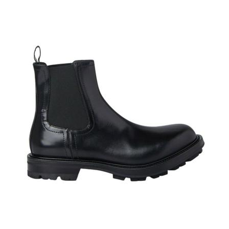 Alexander McQueen, Tread Chelsea Boots Zwart, Heren, Maat:41 EU,leer
