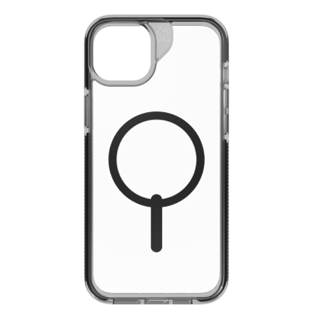 ZAGG Santa Cruz Snap kotelo MagSafe varten iPhone 15 Plus / 14 Plus - musta