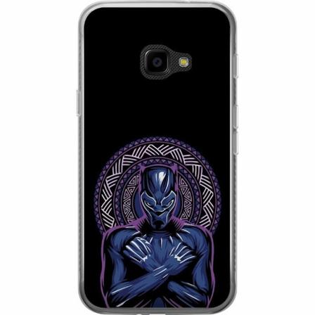 Samsung Galaxy Xcover 4 Genomskinligt Skal Black Panther: Waka