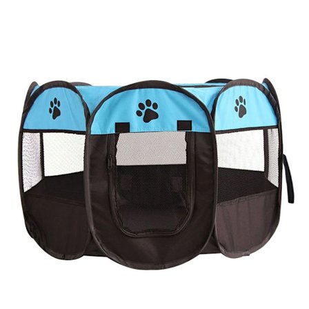 Kattetelt Hundebur BLÅTT 1 1