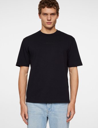 J. Lindeberg Hale Heavy Logo T-Shirt - Black - L