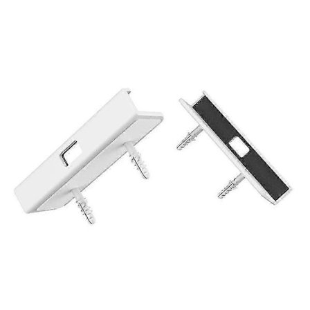 Tablet Väggfäste Fixerad Med Lim Eller Skruv Självhäftande Tabletthållare För //e-Reader Vit