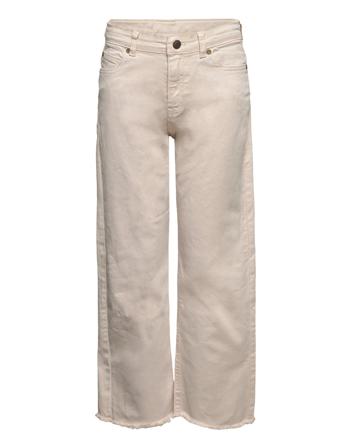 Tnfavela Wide Cropped Jeans Jeans Wide Jeans Rosa The New*Betinget Tilbud