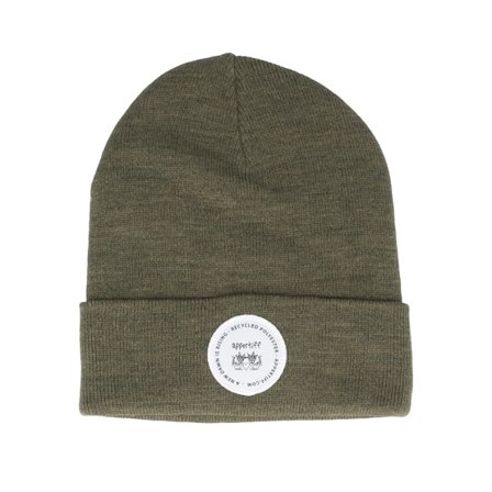 Appertiff - Groen cuff Beanie - Hippie Sports Cap Olive Cuff @ Hatstore