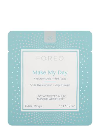 Ufo Mask Make My Day X 7 Beauty WOMEN Skin Care Face Face Masks Sheet Mask Blå Foreo