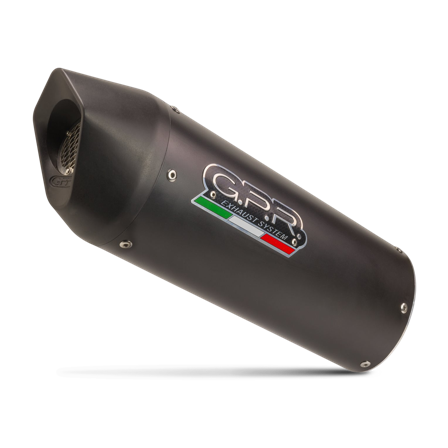 Tłumik G.P.R. Furore Evo4 Nero Double Slip-On - Royal Enfield Continental GT 650 2021-2022