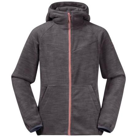 Bergans Hareid Youth Girl Jacket Children Mid layer tops Black 128