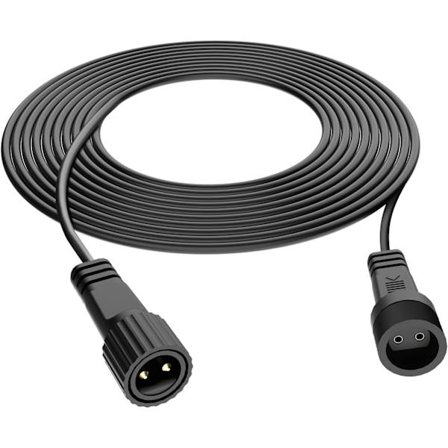3M forlengelseskabel for G40 lyslenker, 2-pin vanntett utendørs lyslenke forlengelseskabel for G40 Globe Lights, istapp julelys