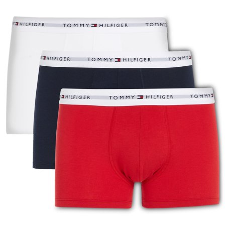 Tommy Hilfiger 3-Pack OUB Trunk Desert/White/Red for Men - Boxers