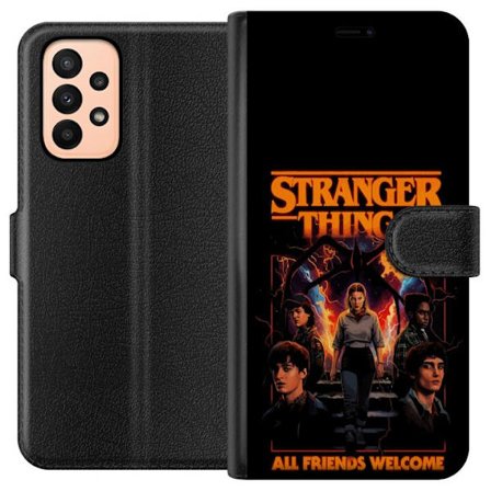 Kompatibelt Plånboksfodral till Samsung Samsung Galaxy A23 Stranger Things Netflix serie sci fi mysterium