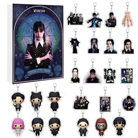 Wednesday Joulukalenteri 2025 Joulun Odottelun Yllätyslaatikko Joulukuusen Koriste