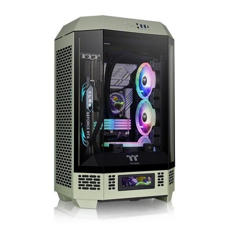 Thermaltake The Tower 300 Micro Tower Chassis Matcha Green