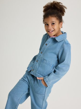 Polarn O. Pyret - Denim jacket - 110 - Childrenswear - denim