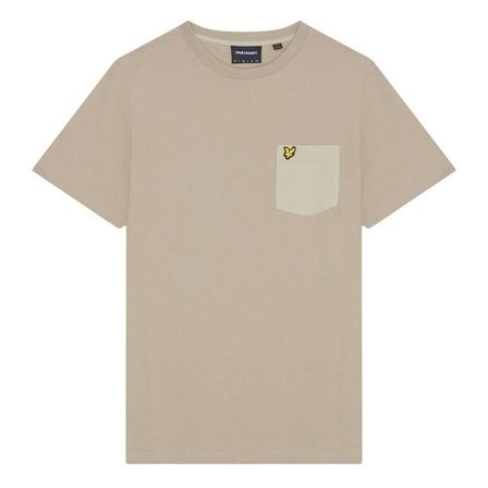 Lyle & Scott Herr Tonal Fick T-shirt S Beige