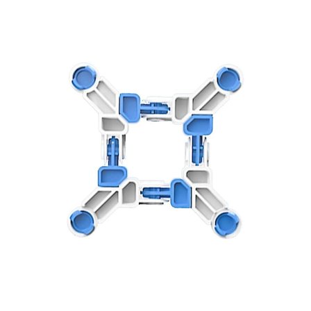 Barnmagi Infinite Flip Armband Finger Träning Stress relief Present till födelsedag jul-4