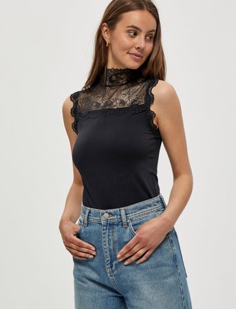 Minus Vanessa High Neck - Black - L