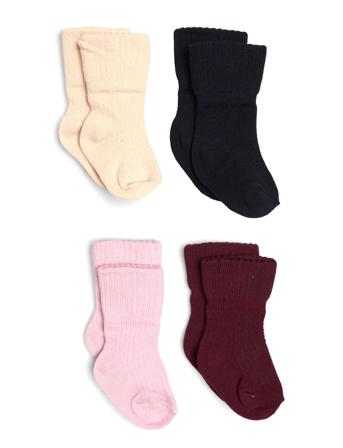 Nbfnobba 4P Sock Socks & Tights Socks Lyserød Name It