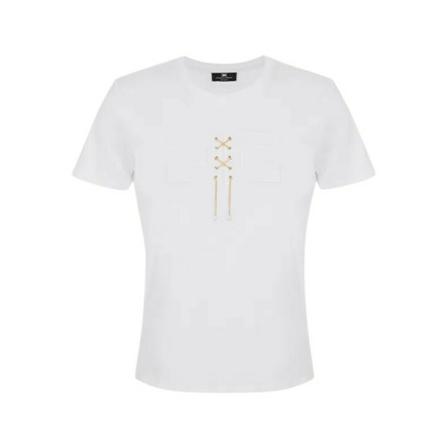 Elisabetta Franchi T-Shirts Hvid, Dame