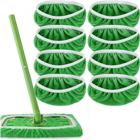 Swiffer Sweeper Mop erstatningsklude, klude til Swiffer gulvmopper, genanvendeligt betræk