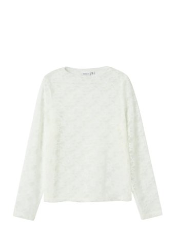 name it Nkfnace Ls Top - White - 116