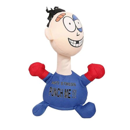 Slå skurken slå mig leksak ventil skrikande