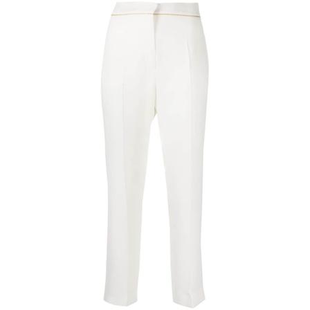 Max Mara Broek , Wit , Dames , Maat: S
