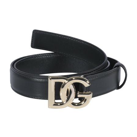 Dolce & Gabbana - Skärp - Svart - Dam - Storlek: 85 Cm, Dam, Storlek: 85 CM