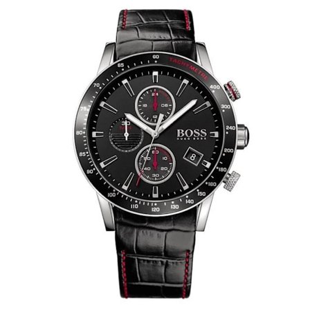 BOSS Läderklocka