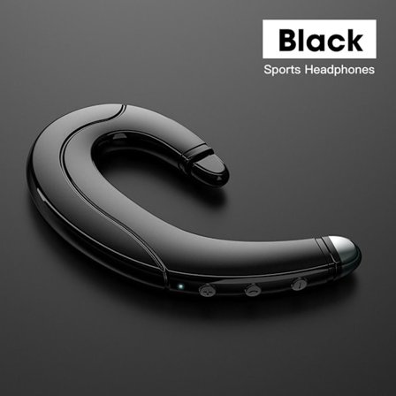 Bluetooth Headset Trådløs Øreprop SORT