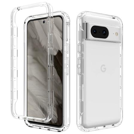 Allround Cover Skal Google Pixel 8 Transparent